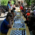 Schach auf dem Schulfest