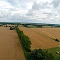 Landestelle in Sicht - unten am Bildrand